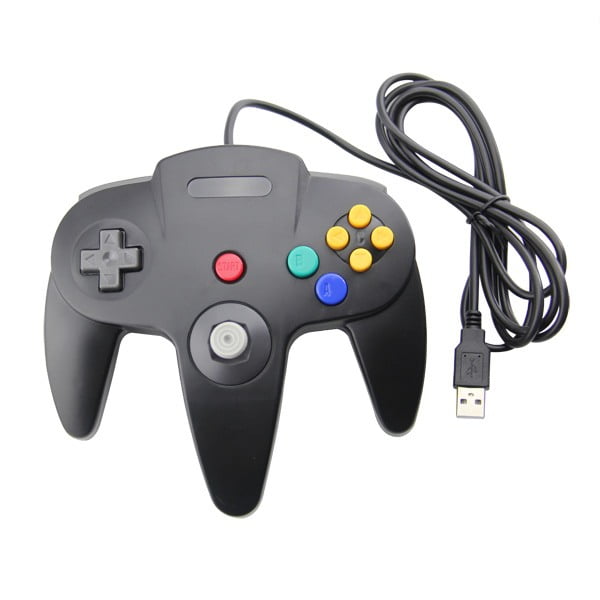 Χειριστήριο Ενσύρματο Controller Retro N64 Black - PC USB Controller