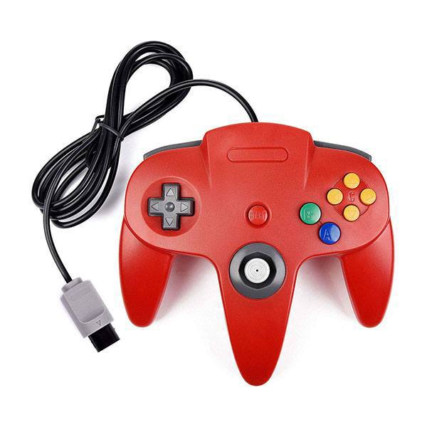 Χειριστήριο Ενσύρματο Controller Retro N64 Red - N64 Controller
