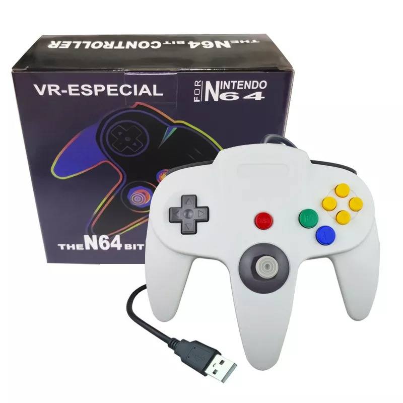 Χειριστήριο Ενσύρματο Controller Retro N64 White - PC USB Controller