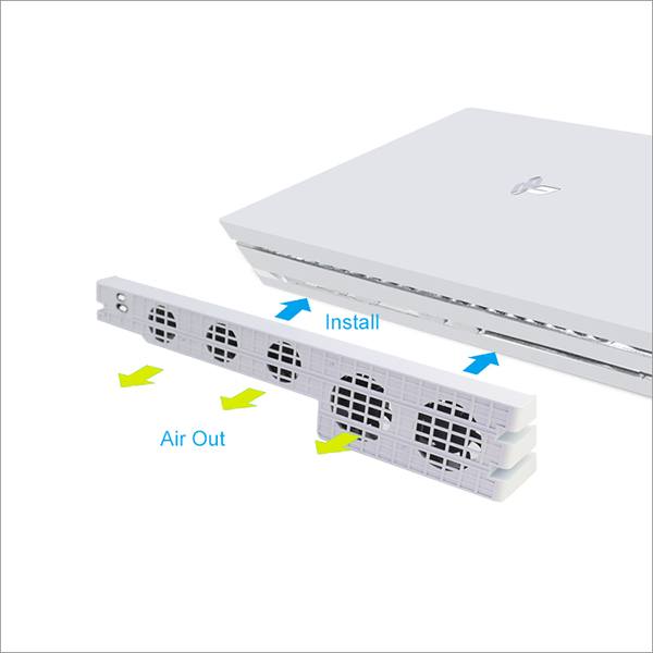 Cooling Fan White Ανεμιστήρες Ψύξης Άσπρο Dobe - PS4 Pro Console