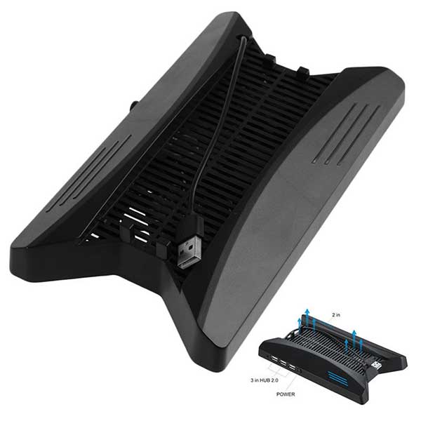 Cooling Stand Βάση + USB Hub - PS4 Pro Console