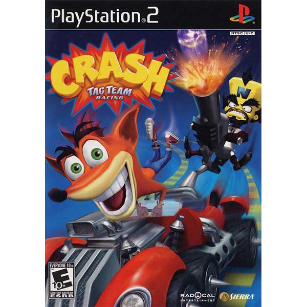Crash Tag Team Racing - PS2 Used Game Crash Tag Team Racing - PS2 Used Game