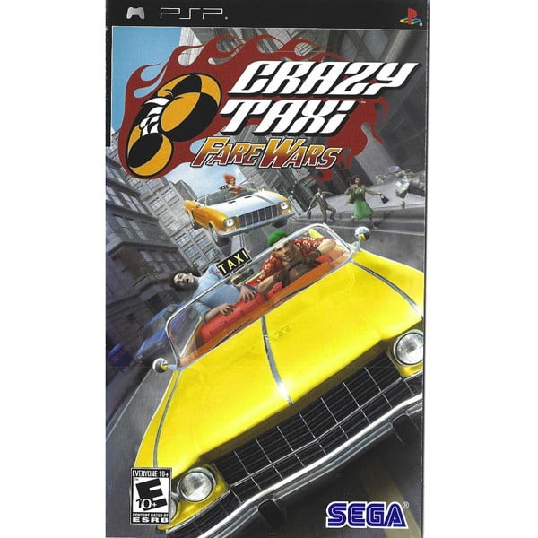 Crazy Taxi Fare Wars - PSP Game