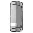 Crystal 360° Flip Cover Case Baseus GS06 Transparent Black Θήκη - Nintendo Switch Console