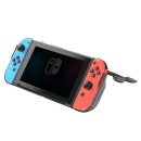 Crystal 360° Flip Cover Case Baseus GS06 Transparent Black Θήκη - Nintendo Switch Console