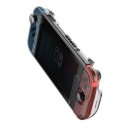 Crystal 360° Flip Cover Case Baseus GS06 Transparent Black Θήκη - Nintendo Switch Console