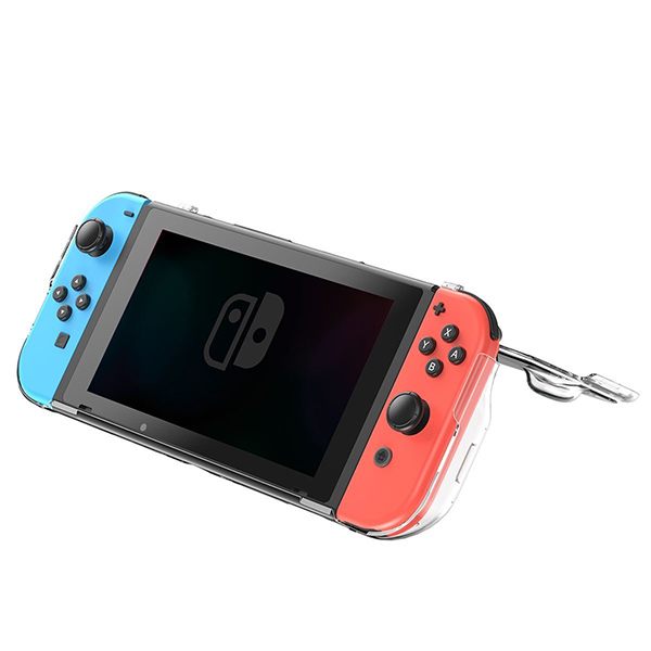 Crystal 360° Flip Cover Case Baseus GS06 Transparent Θήκη - Nintendo Switch Console