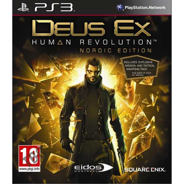 Deus Ex Human Revolution Nordic Edition - PS3 Game
