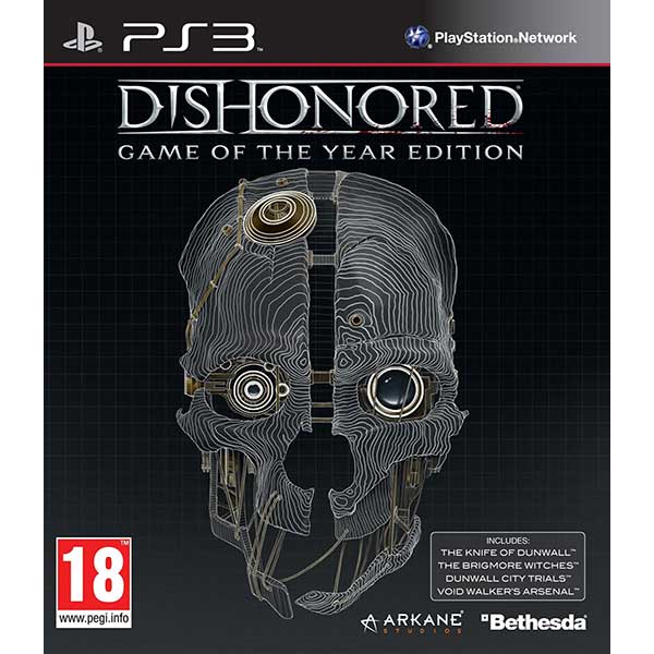 Dishonored Game Of The Year - PS3 Game