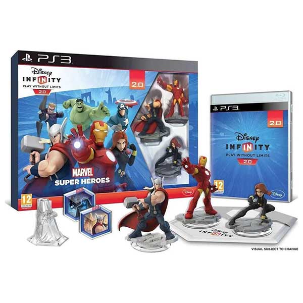 Disney Infinity 2.0 Marvel Super Heroes Starter Pack - PS3 Game