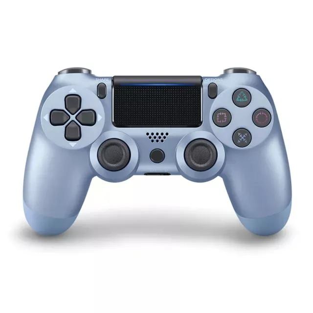 Double Motor 4 Wireless Controller OEM Χειριστήριο Titanium Blue - PS4 Controller