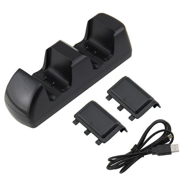 Dual Charging Dock Station Stand & Batteries Φορτιστής Χειριστηρίων & Μπαταρίες - XBOX One Controller