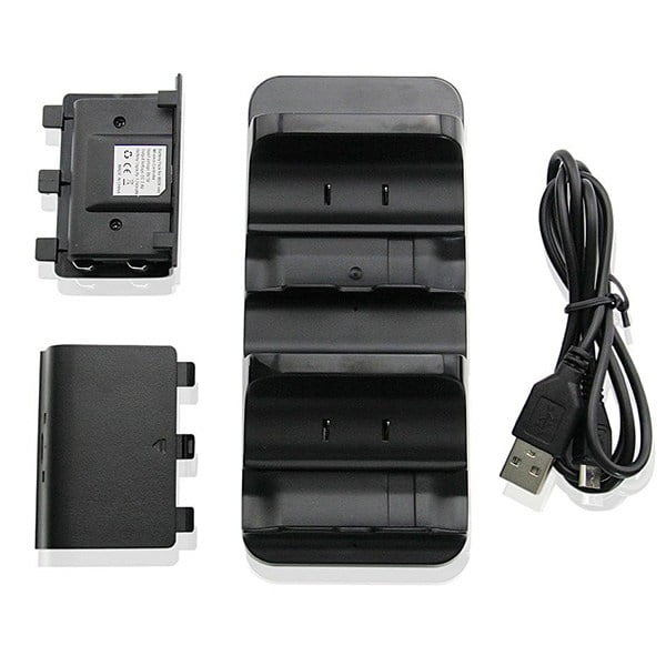 Dual Charging Dock Station Stand & Batteries Φορτιστής Χειριστηρίων & Μπαταρίες - XBOX One Controller