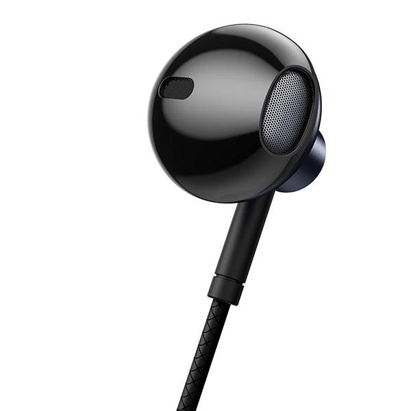 Earphones Baseus Encok H19 In Ear Black Ακουστικά