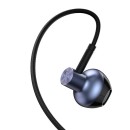 Earphones Baseus Encok H19 In Ear Black Ακουστικά