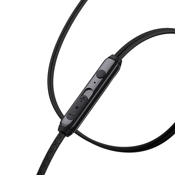Earphones Baseus Encok H19 In Ear Black Ακουστικά