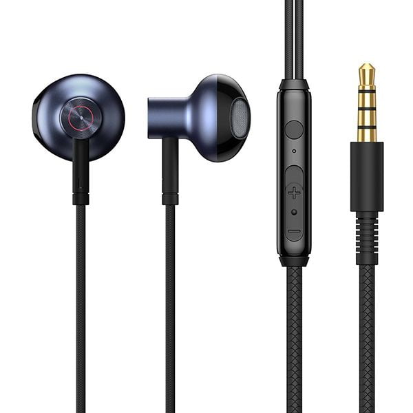 Earphones Baseus Encok H19 In Ear Black Ακουστικά