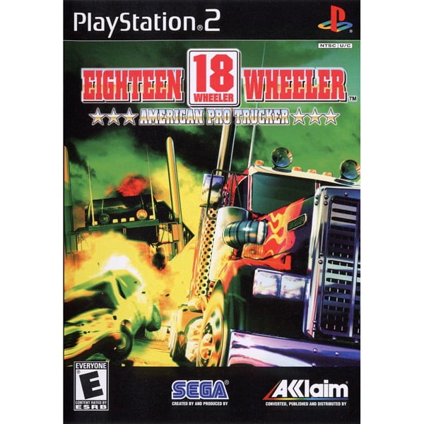 Eighteen Wheeler American Pro Trucker - Ps2 Game