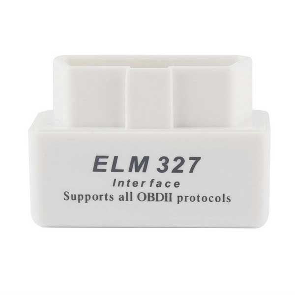 Mini OBD2 V2.1 Diagnostic Bluetooth Scan Adapter White For Android Torque Car ELM327
