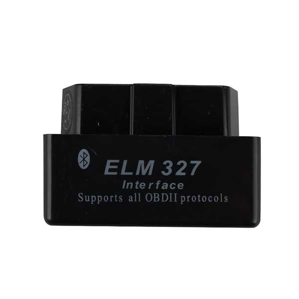 Mini OBD2 V2.1 Diagnostic Bluetooth Scan Adapter Black For Android Torque Car ELM327