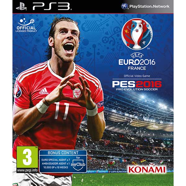 Pro Evolution Soccer 2016 Euro Edition - PS3 Game