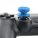 Extended Triggers R2 L2 Blue / Black & FPS Grips Caps Blue SCAR - PS4 Controller