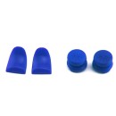 Extended Trigger R2 L2 Blue & FPS Grips Caps Blue Vortex - PS4 Controller