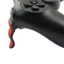 Extended Trigger R2 L2 Red / Black & FPS Grips Caps Black SCAR - PS4 Controller