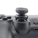 Extended Trigger R2 L2 Red / Black & FPS Grips Caps Black SCAR - PS4 Controller