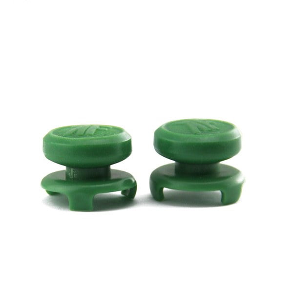 Extended Trigger R2 L2 Green & FPS Grips Caps Green - PS4 Controller