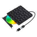 External CD / DVD BlitzWolf BW-VD1 USB 3.0 / USB-C Black