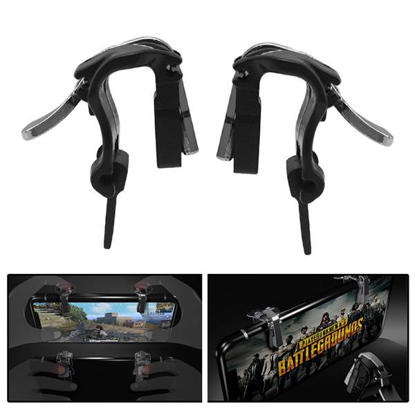 Fire Trigger Buttons S4 Ζευγάρι Εξωτερικών Πλήκτρων For PUBG STG FPS TPS Shooting Game