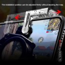 Fire Trigger Buttons T9 Ζευγάρι Εξωτερικών Πλήκτρων For PUBG STG FPS TPS Shooting Game
