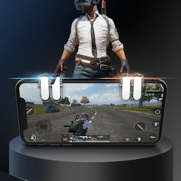 Fire Trigger Buttons W6 Ζευγάρι Εξωτερικών Πλήκτρων For PUBG STG FPS TPS Shooting Game