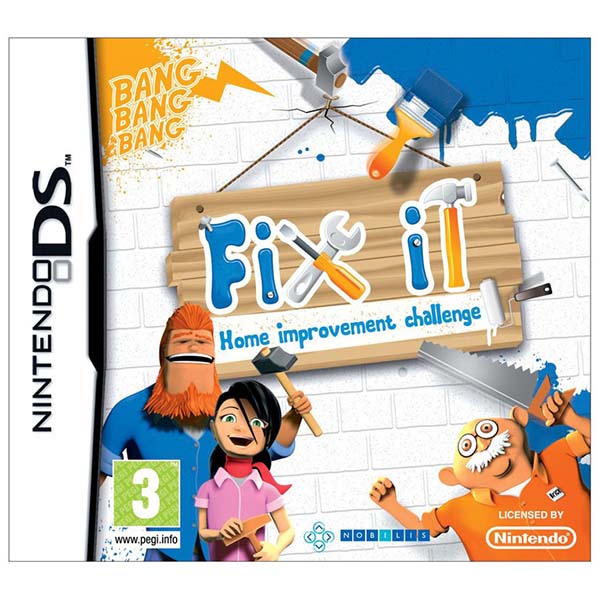Fix It Home Improvement Challenge - Nintendo Ds Game