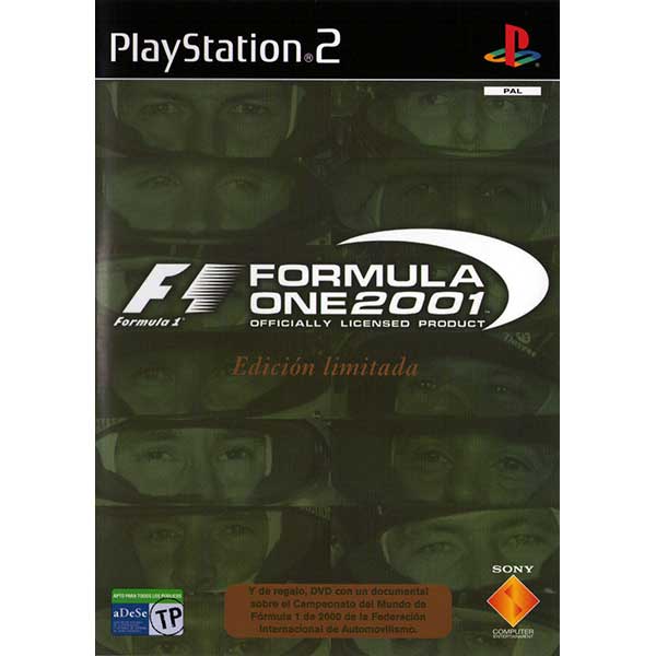Formula One 2001 - PS2 Used Game