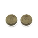 FPS Grips Destiny Gold Caps - Nintendo Switch Pro Controller FPS Grips Destiny Gold Caps - Nintendo Switch Pro Controller