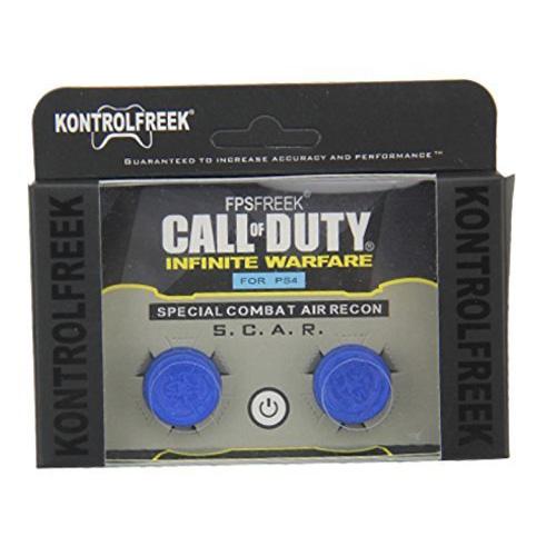 FPS Grips KontrolFreek Call Of Duty Infinite Warfare Blue SCAR Caps - PS4 Controller FPS Grips KontrolFreek Call Of Duty Infinite Warfare Blue SCAR Caps - PS4 Controller