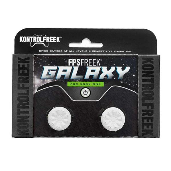 FPS Grips KontrolFreek Galaxy White Caps - Xbox One Controller