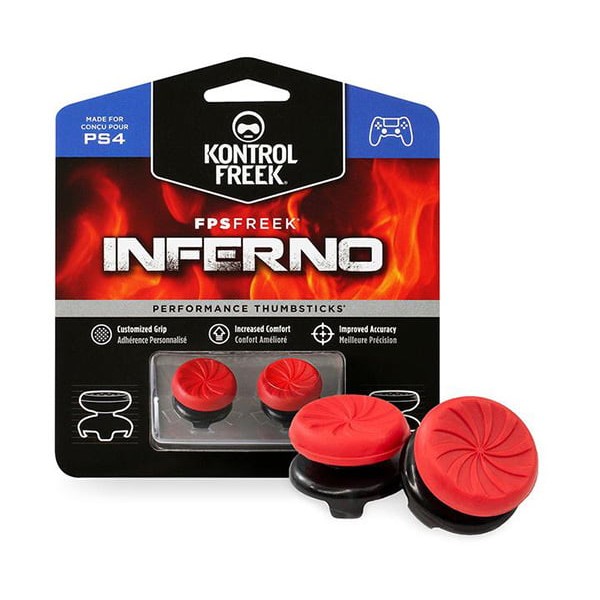 FPS Grips KontrolFreek Inferno Caps - PS4 Controller