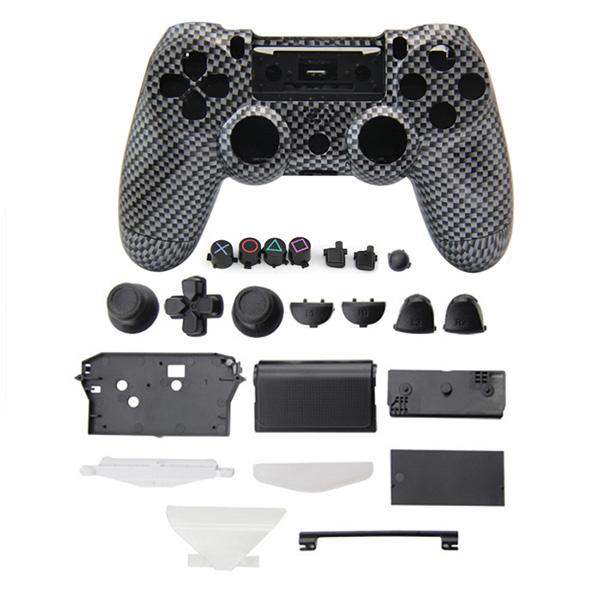 Full Housing Shell Black & White Κέλυφος - PS4 Replacement Controller
