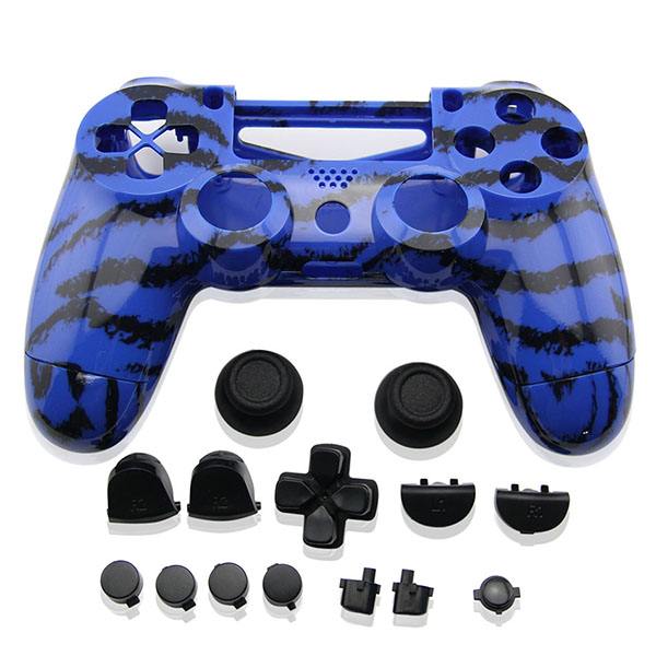 Full Housing Shell Blue & Black Κέλυφος - PS4 Replacement Controller