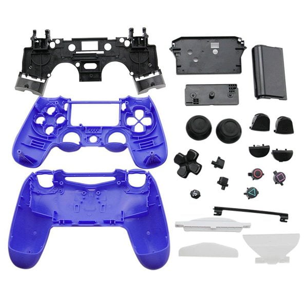 Full Housing Shell Blue & Buttons Πλαστικό Κέλυφος Μπλε - PS4 Controller