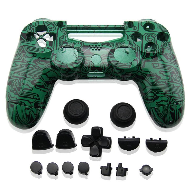 Full Housing Shell Green Board Κέλυφος - PS4 Replacement Controller