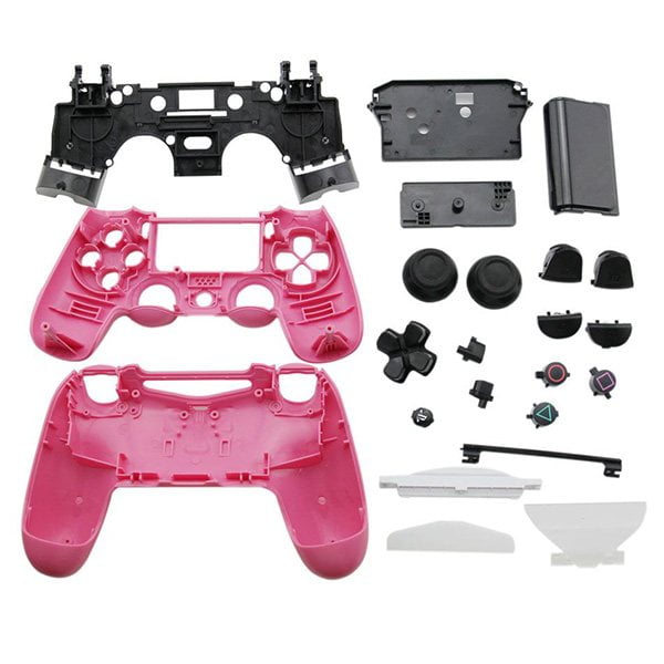 Full Housing Shell Pink & Buttons Πλαστικό Κέλυφος Ροζ - PS4 Controller