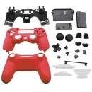 Full Housing Shell Red & Buttons Πλαστικό Κέλυφος Κόκκινο - PS4 Controller