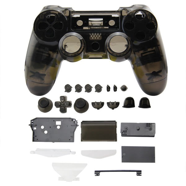 Full Housing Shell Transparent Gray Κέλυφος - PS4 Replacement Controller