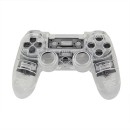 Full Housing Shell Transparent White Κέλυφος - PS4 Replacement Controller