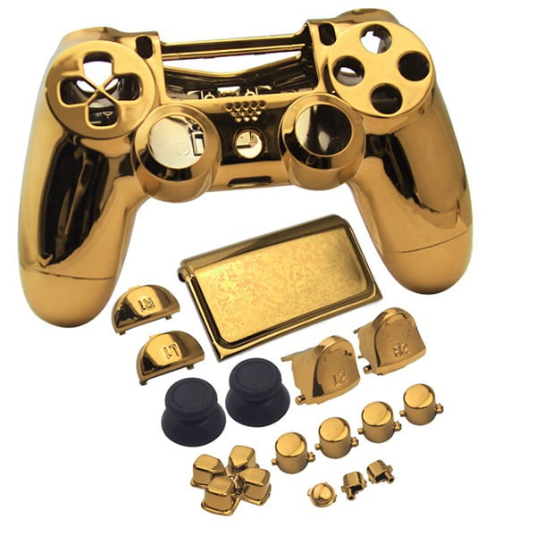 Full Housing Shell V2 Electro Gold Κέλυφος - PS4 Replacement Controller