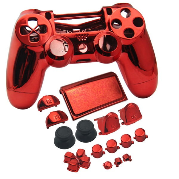 Full Housing Shell V2 Electro Red Κέλυφος - PS4 Replacement Controller